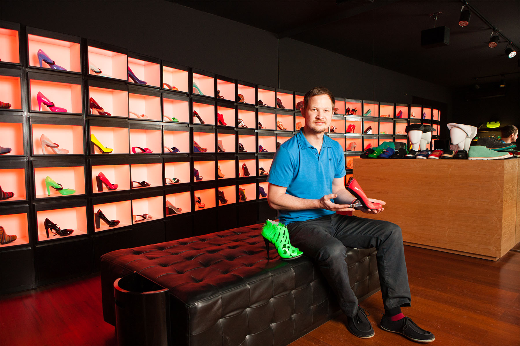 Galahad Clark, siebente Generation der Schuhdynastie, will mit Maßschuhen aus dem 3D-Drucker die Fashionwelt revolutionieren