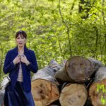 Miriam Hie beim OOOM-Fotoshooting im Wienerwald