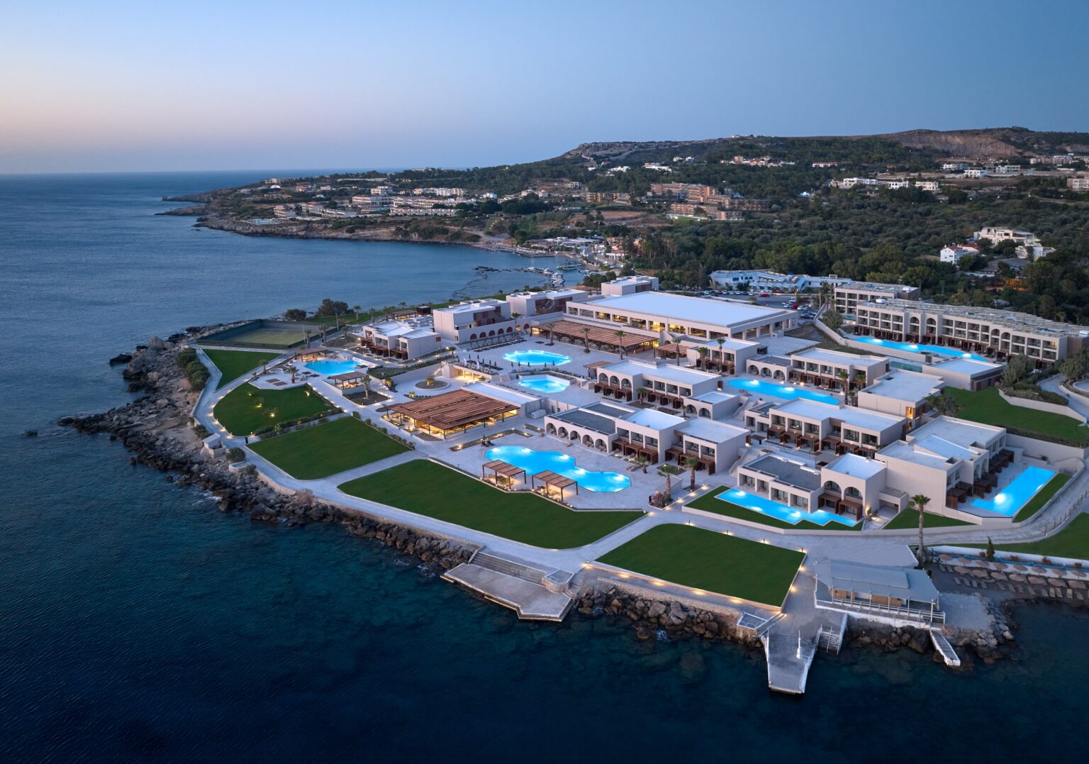 Zwei Hotels, eine Anlage: Das Elissa für Paare und Ruhesuchende (Bilder) und Helea für Familien sind die beiden neuen Top-Hotels auf der Insel Rhodos.