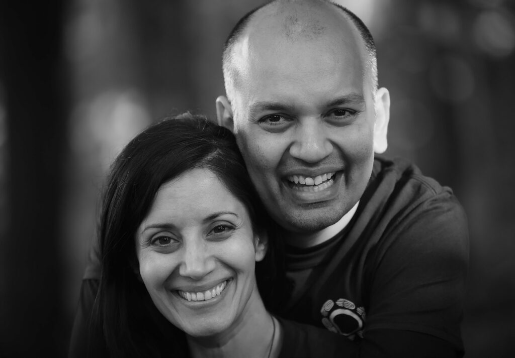 Nipun Mehta mit seiner Frau Guri, Mitgründerin von ServiceSpace