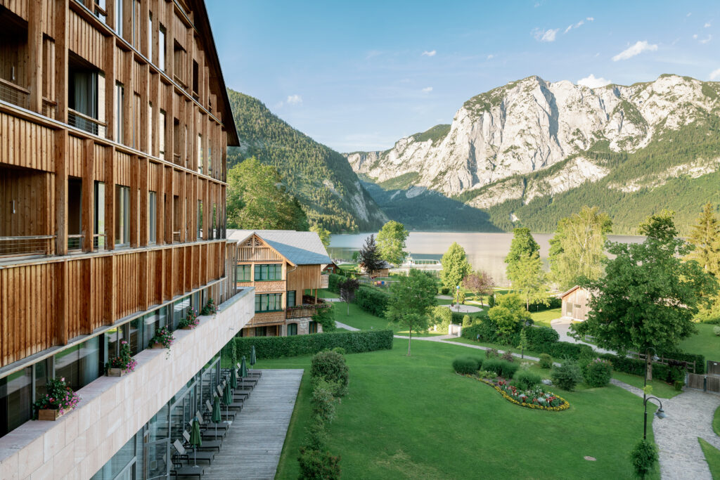 Einzigartiges Panorama von meinem Fenster im Mayr Life