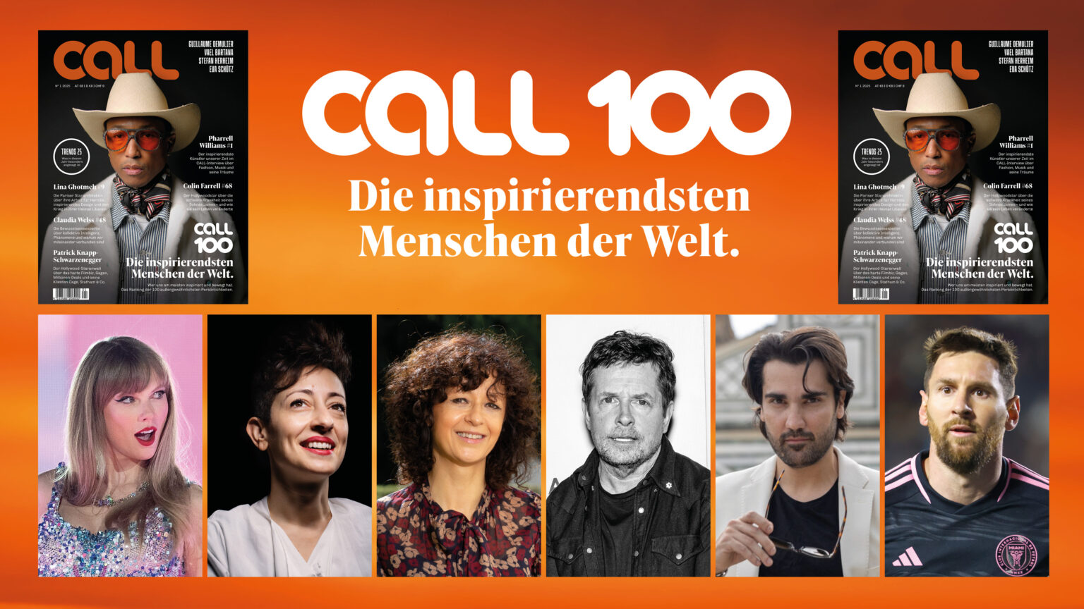 CALL 100: Die inspirierendsten Menschen der Welt 2025