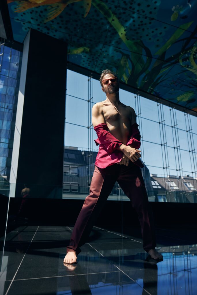 Philipp Hochmair beim CALL Fotoshootings im SO/ Vienna