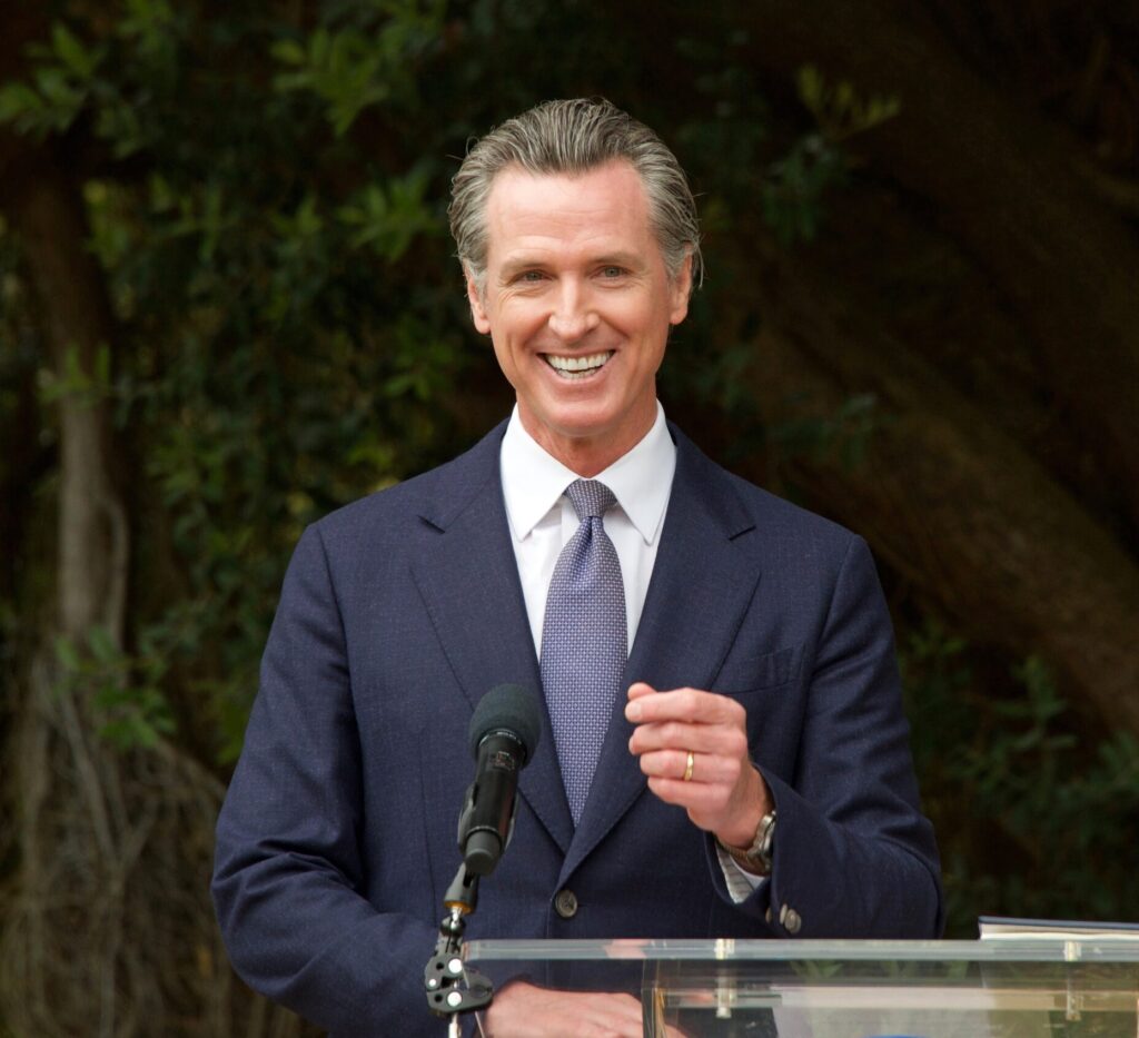Die Nummer 2: Gavin Newsom, Gouverneur von Kalifornien