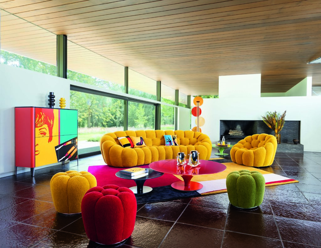 Pedro Almodóvar für Roche Bobois: Bubbles-Kollektion