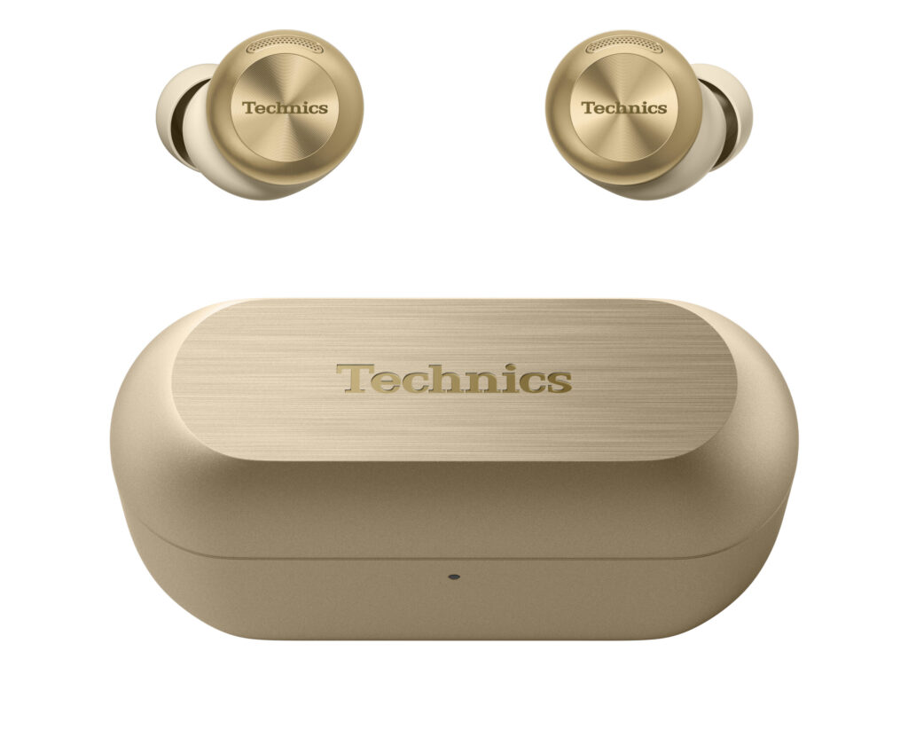 Zum Jubiläum: True Wireless Ohrhörer EAH-AZ100 in der Farbe Champagner Gold