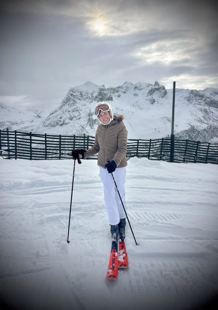 CALL-Autorin Elisabeth Sereda in Oberlech