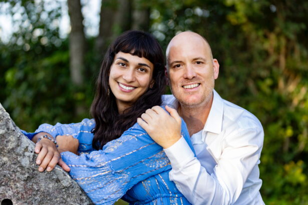 Bestsellerautor Lars Amend mit seiner Frau Anahita, deren Familie aus dem Iran stammt (Foto: Lars Amend privat)