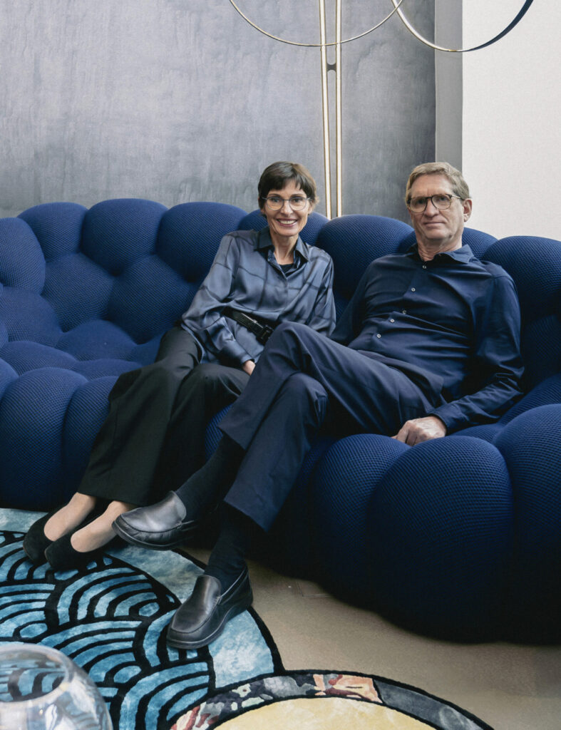 Masterminds hinter dem großen Roche Bobois-Erfolg in Österreich: Doris & Alexandre Delmas (Foto: Roche Bobois)