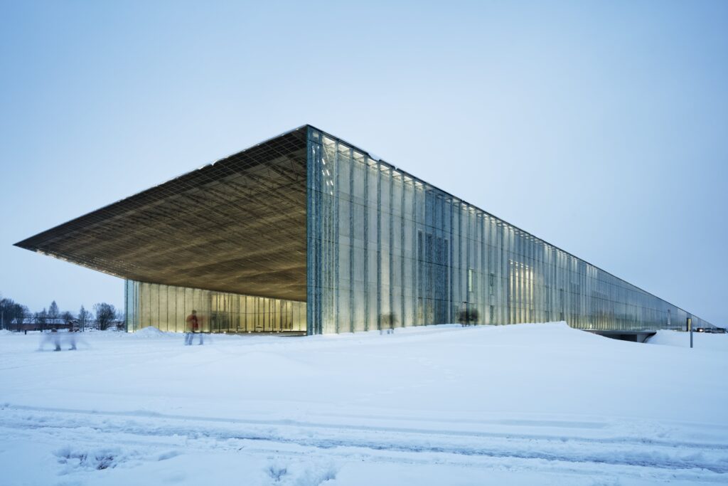 Estnisches Nationalmuseum, Tartu, Estland (Foto: Lina Ghotmeh Architecture/Takuji Shimmura)