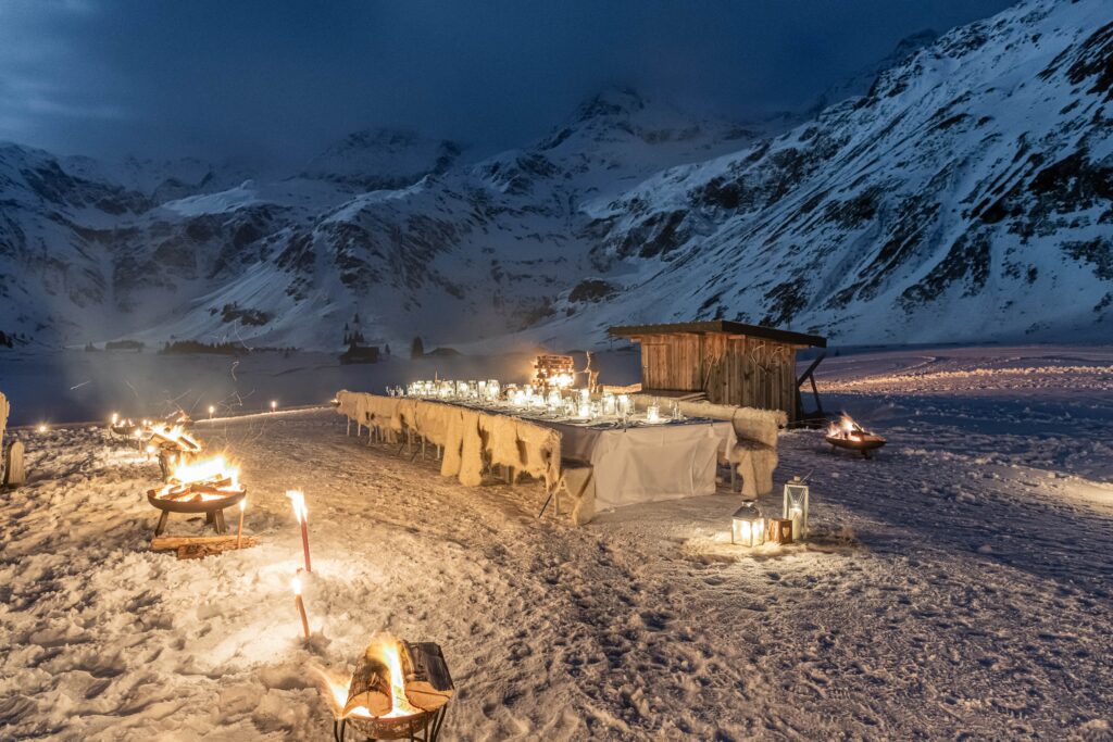 Vollmonddinner in Sportgastein (Foto: Gasteinertal Tourismus)