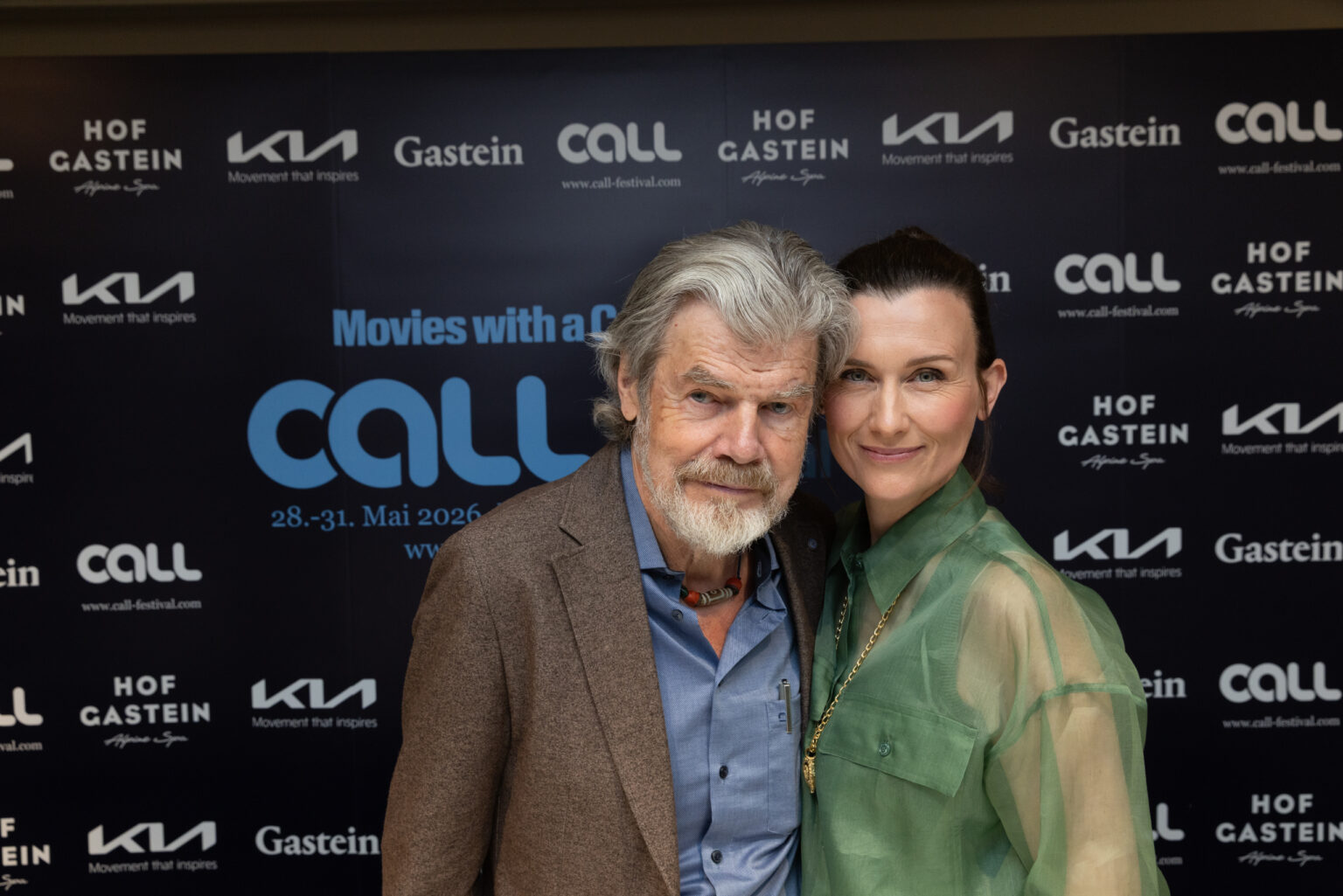 Reinhold & Diane Messner (Foto: CALL Film Festival/Roland Unger)