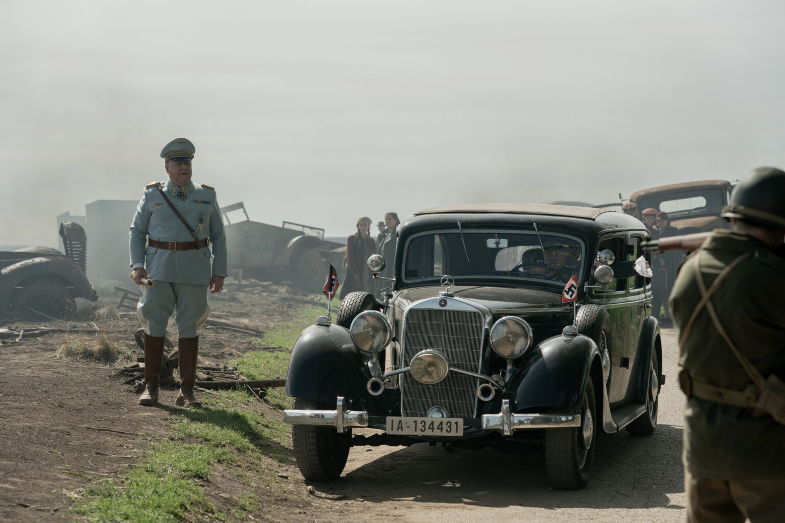 Russell Crowe in "Nürnberg", Regie: James Vanderbilt