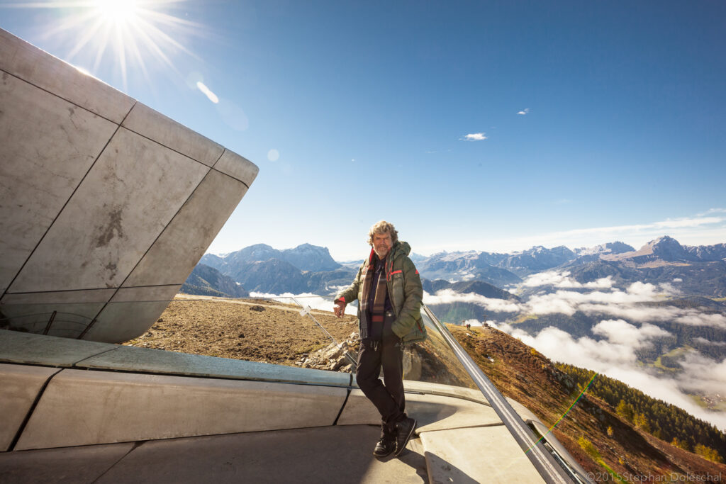 Reinhold Messner in der Nullnummer unseres Magazins 2015 (Foto: CALL/Stephan Doleschal)