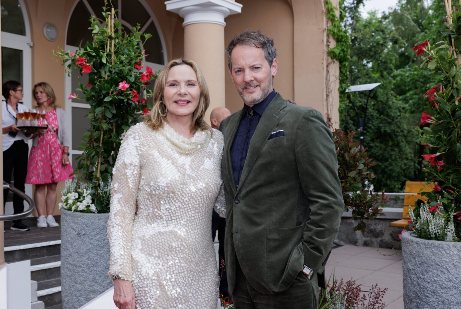 Kim Cattrall mit ihrem Ehemann Russell Thomas beim CALL Film Festival in Bad Hofgastein