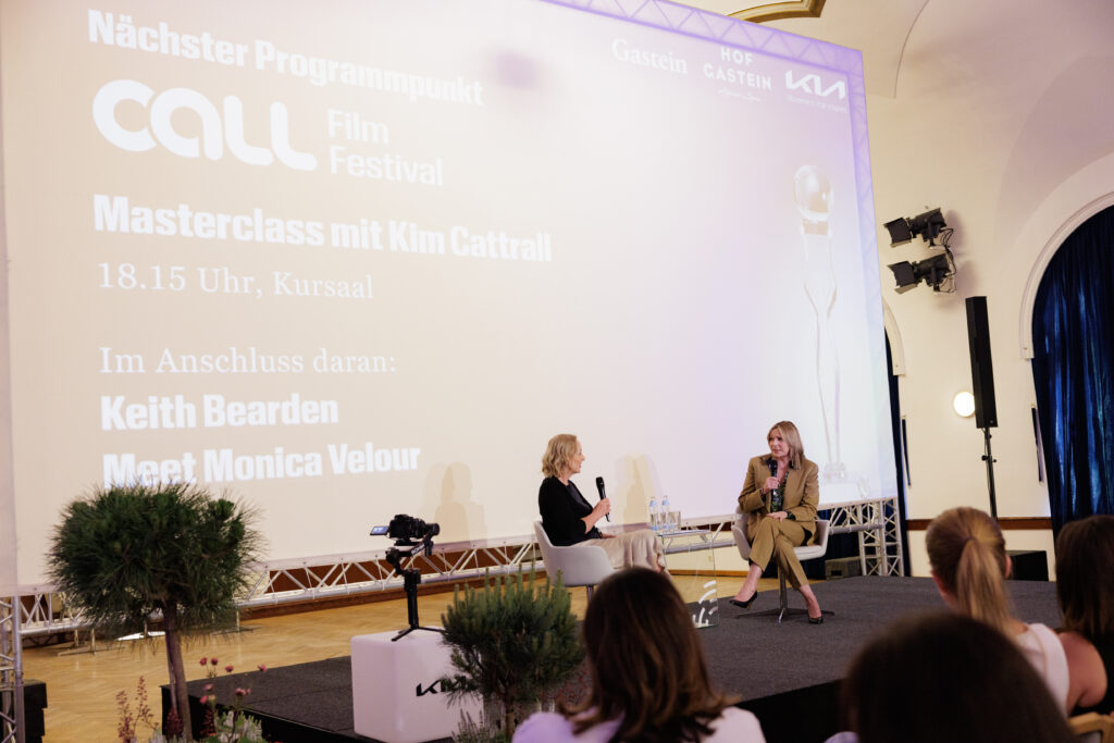 Mit Elisabeth Sereda bei einer Masterclass im Kursaal Bad Hofgastein